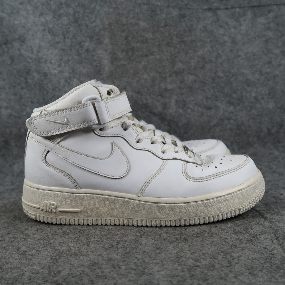 Nike Shoes Big Kids 6Y Air Force 1 Mid Sneakers White Trainers Youth High Top